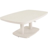 Lesli Living - Tuintafel Geneva - Beige - 135x83cm