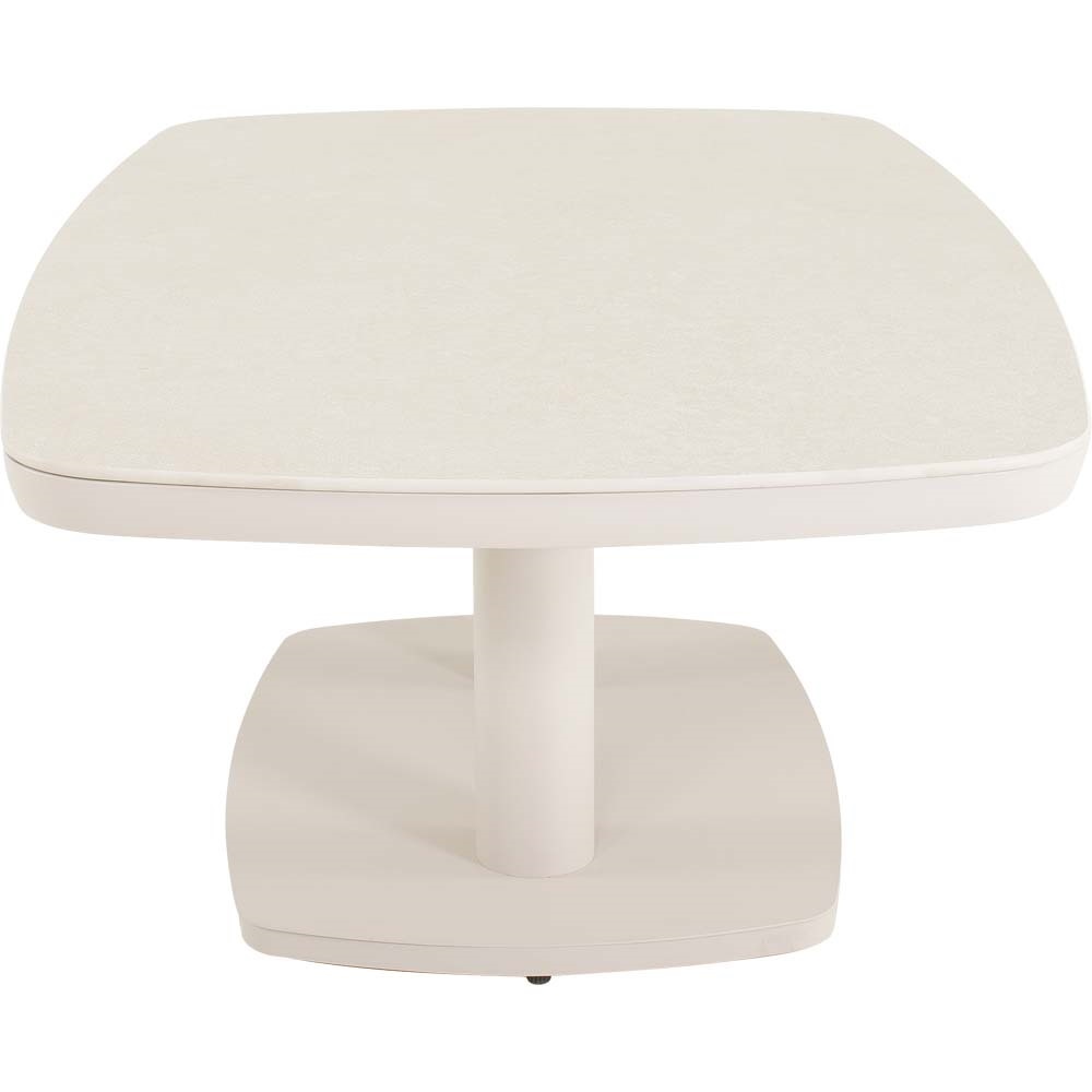 Lesli Living - Tuintafel Geneva - Beige - 135x83cm