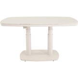 Lesli Living - Tuintafel Geneva - Beige - 135x83cm