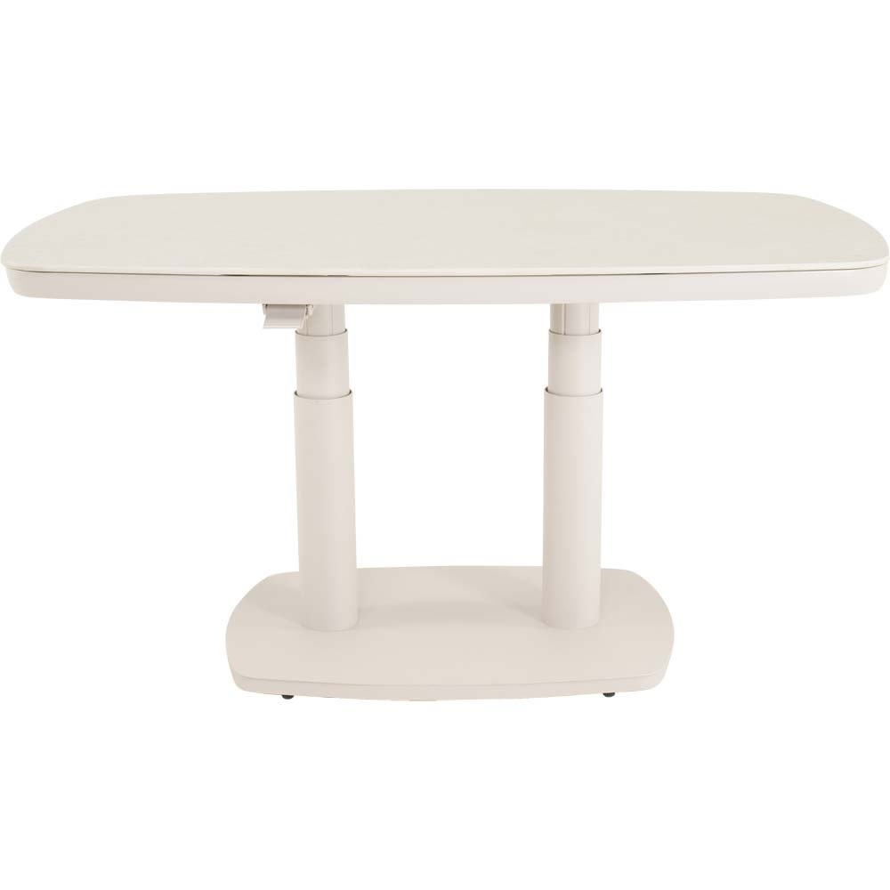 Lesli Living - Tuintafel Geneva - Beige - 135x83cm