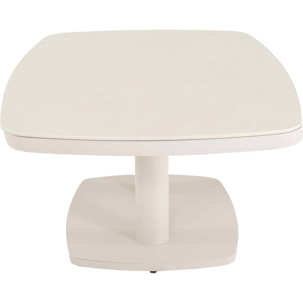 Lesli Living - Tuintafel Geneva - Beige - 135x83cm