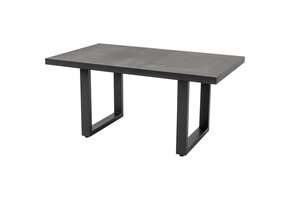 Lesli Living - Tuintafel Murcia - Grijs - 140x85x67cm