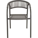 Lesli Living - Bistrostoel Nagano - Grijs - 56x63x78cm