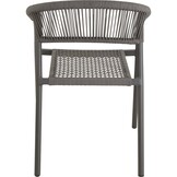 Lesli Living - Bistrostoel Nagano - Grijs - 56x63x78cm