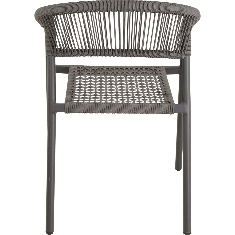 Lesli Living - Bistrostoel Nagano - Grijs - 56x63x78cm