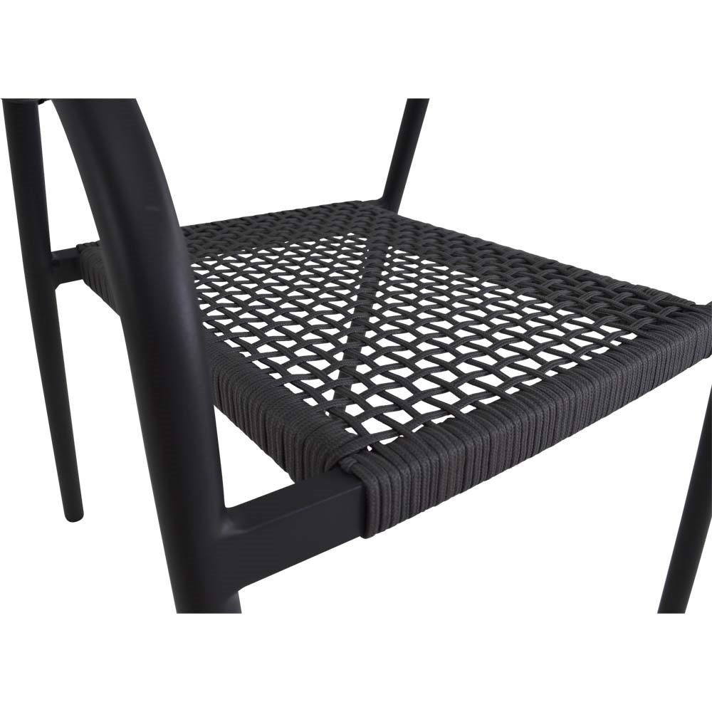 Lesli Living - Bistrostoel Nagano - Grijs - 56x63x78cm