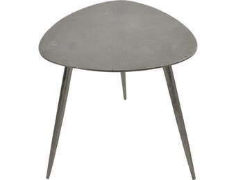 Lesli Living - Tuintafel Shine - Zilver - 42x42x42cm