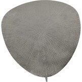 Lesli Living - Tuintafel Shine - Zilver - 42x42x42cm