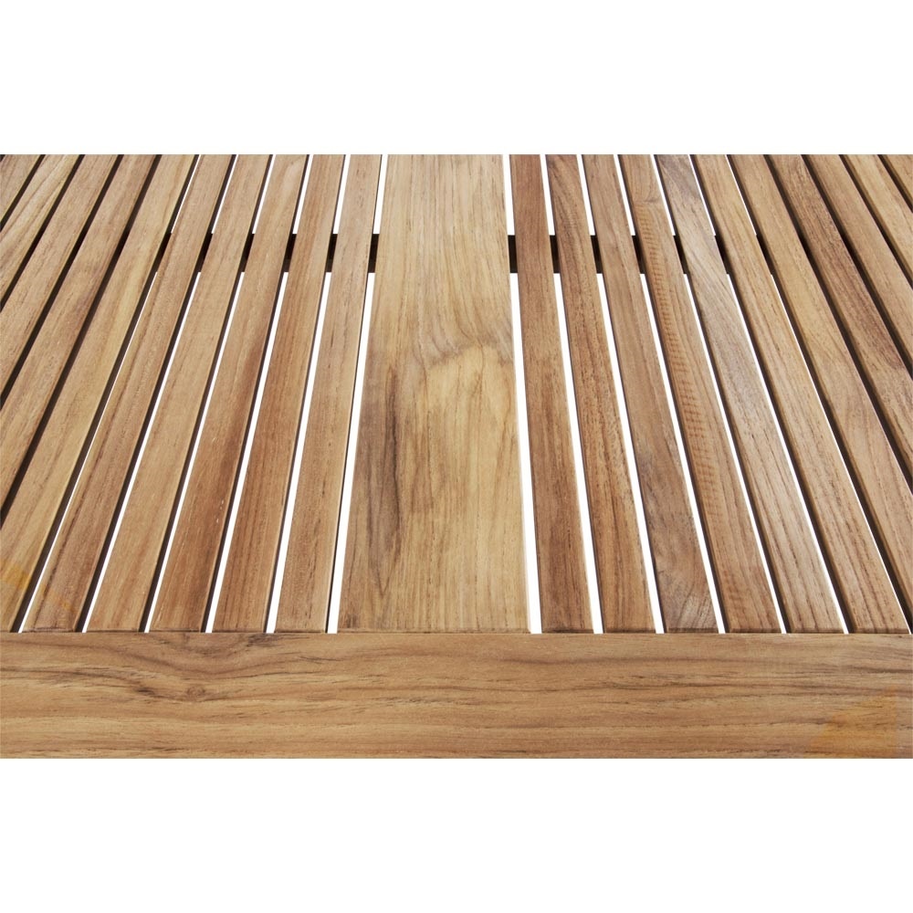 Lesli Living - Tuintafel Marmaris - Zwart - 152x90x76cm