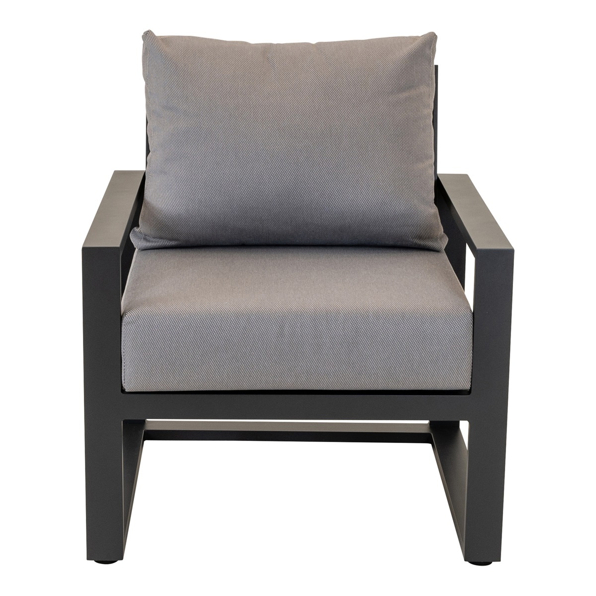 Lesli Living - Bistrostoel Tormenta - Grijs - 78x80x86cm