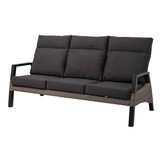 Lesli Living - Loveseat Treviso - Grijs - 194x83x94cm