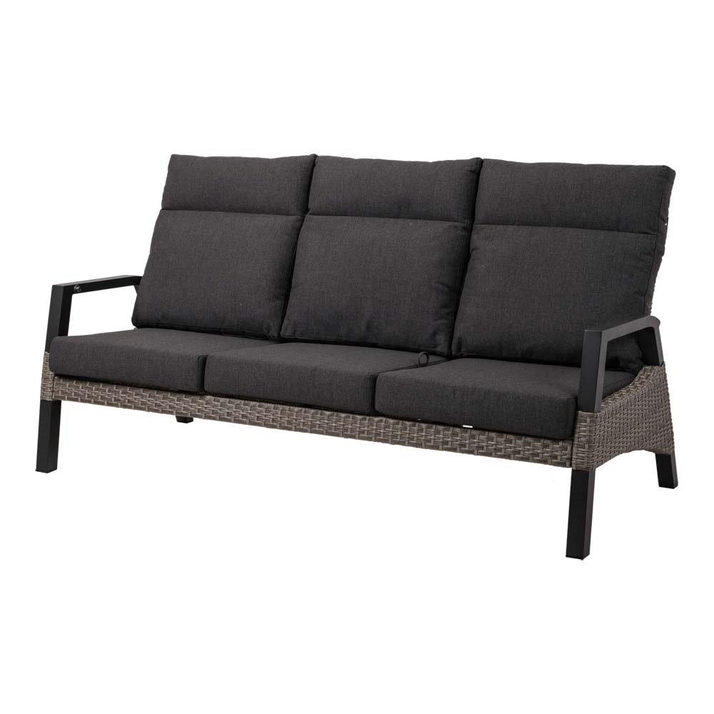 Lesli Living - Loveseat Treviso - Grijs - 194x83x94cm