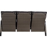 Lesli Living - Loveseat Treviso - Grijs - 194x83x94cm