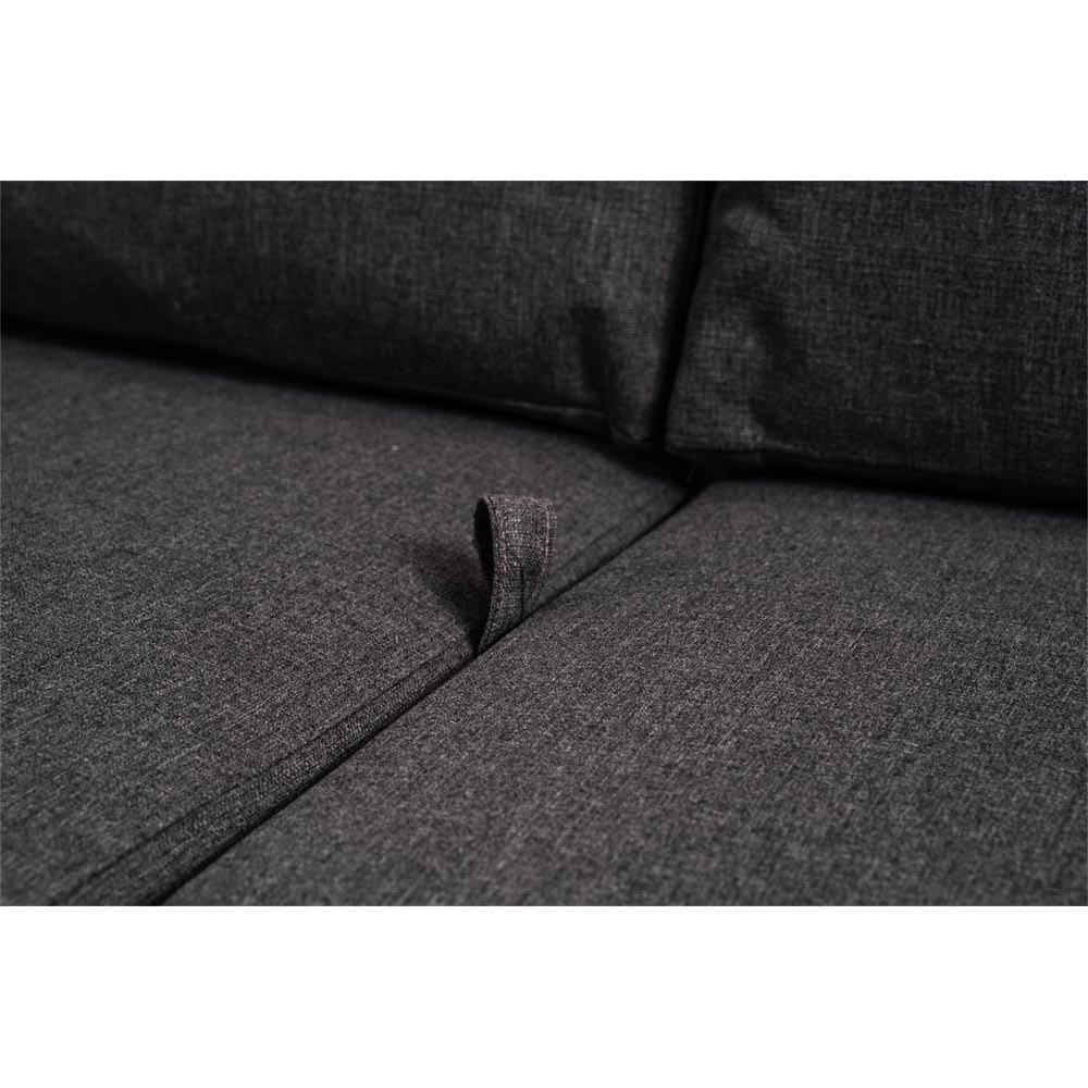 Lesli Living - Loveseat Treviso - Grijs - 194x83x94cm