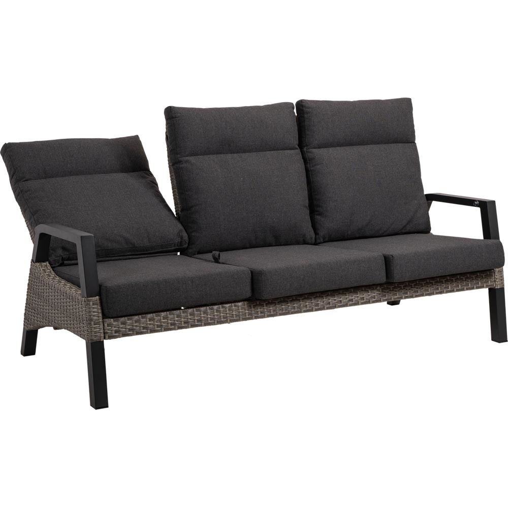 Lesli Living - Loveseat Treviso - Grijs - 194x83x94cm