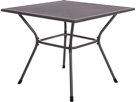 Lesli Living - Tuintafel Nordic - Grijs - 90x90x74,5cm