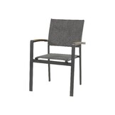 Lesli Living - Bistrostoel Arezzo - Zwart - 57x62x87cm