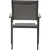 Lesli Living - Bistrostoel Arezzo - Zwart - 57x62x87cm