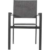 Lesli Living - Bistrostoel Arezzo - Zwart - 57x62x87cm