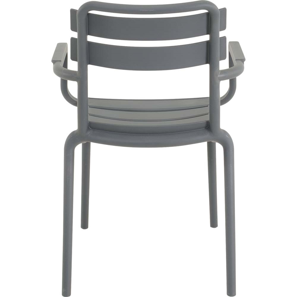 Lesli Living - Bistrostoel Torvi - Grijs - 54x56x81cm