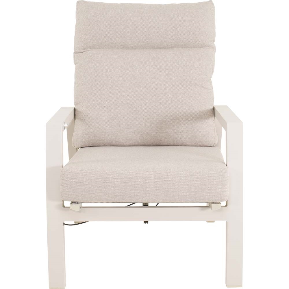 Lesli Living - Bistrostoel Ohio - Beige - 72x81x98cm - Set van 2
