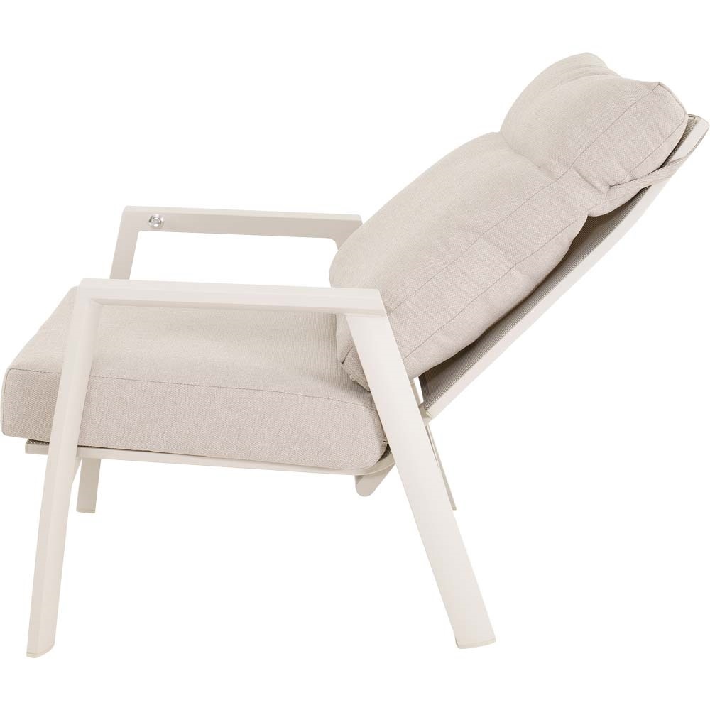 Lesli Living - Bistrostoel Ohio - Beige - 72x81x98cm - Set van 2