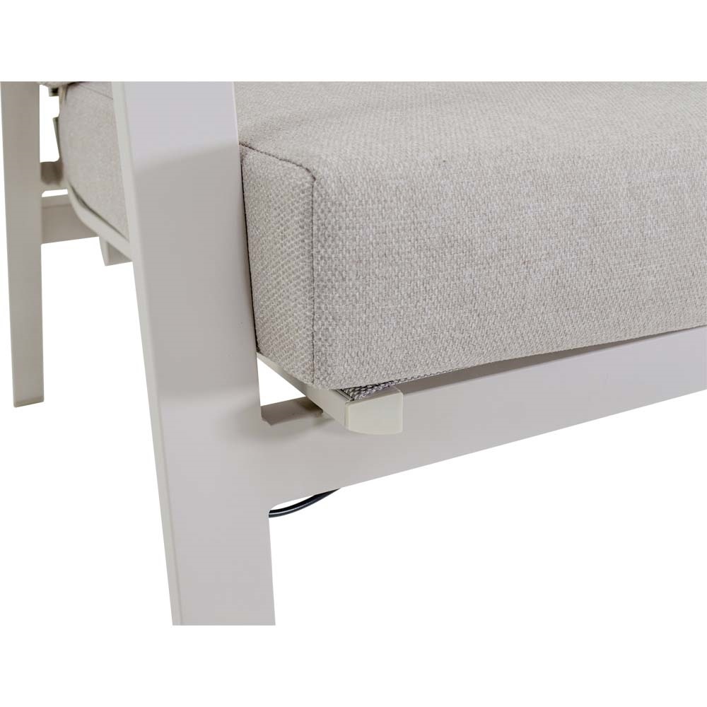 Lesli Living - Bistrostoel Ohio - Beige - 72x81x98cm - Set van 2