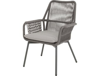 Lesli Living - Bistrostoel Silas - Grijs - 64x69x92cm