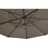 Lesli Living - Push-up parasol VirgoFlex - Taupe - Ø350cm