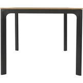 Lesli Living - Tuintafel Arezzo - Zwart - 200x90x74cm