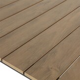 Lesli Living - Tuintafel Arezzo - Zwart - 200x90x74cm
