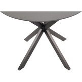 Lesli Living - Tuintafel Crest - Zwart - Ø90x73cm