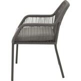 Lesli Living - Bistrostoel Akita - Grijs - 56x62x81cm