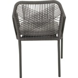 Lesli Living - Bistrostoel Akita - Grijs - 56x62x81cm