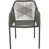 Lesli Living - Bistrostoel Akita - Grijs - 56x62x81cm