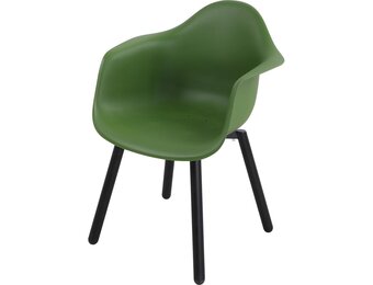 Lesli Living - Bistrostoel Montreux - Groen - 62,5x44x82,5cm