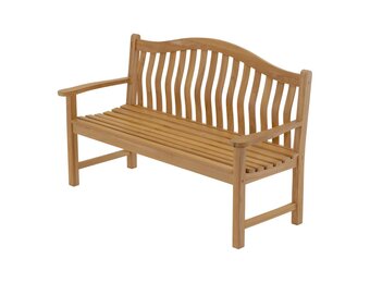 Lesli Living - Loveseat Ergo - Zwart - 158,5x65x99cm