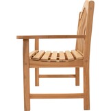 Lesli Living - Loveseat Ergo - Zwart - 158,5x65x99cm