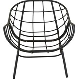 Lesli Living - Bistrostoel Cozy - Groen - 97x101x93cm