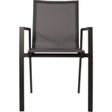 Lesli Living - Bistrostoel Tarragona - Zwart - 56x65x88cm