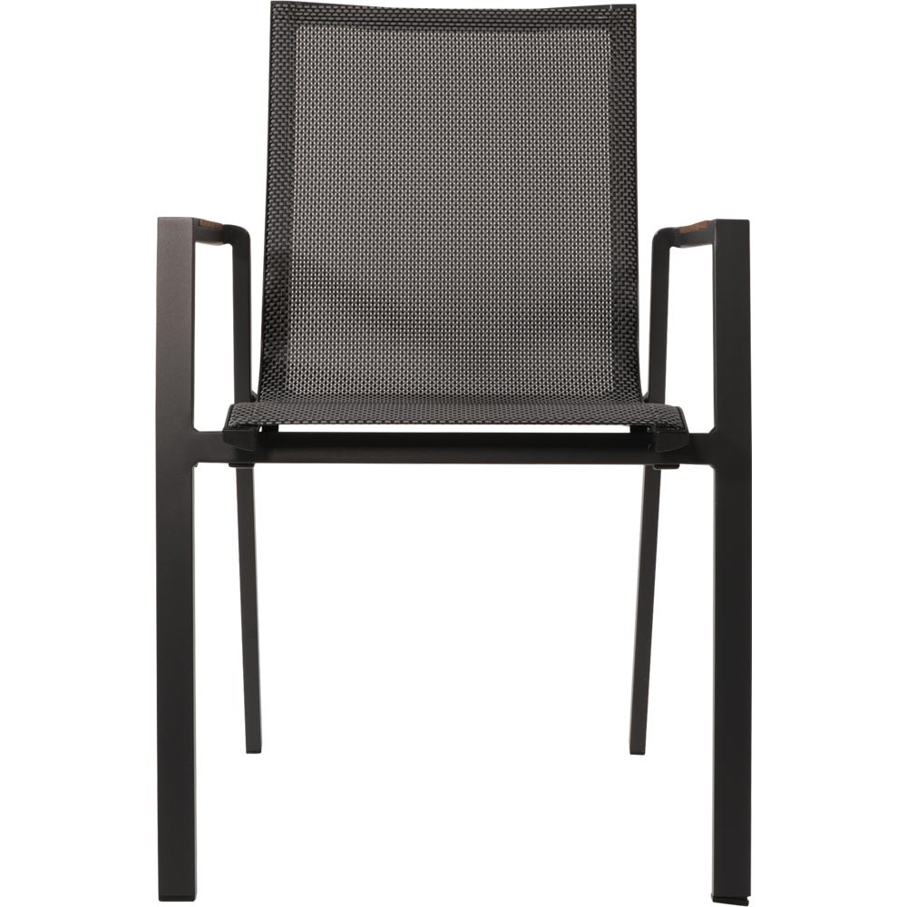 Lesli Living - Bistrostoel Tarragona - Zwart - 56x65x88cm