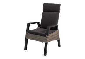Lesli Living - Bistrostoel Treviso - Grijs - 61x78x106cm - Set van 2