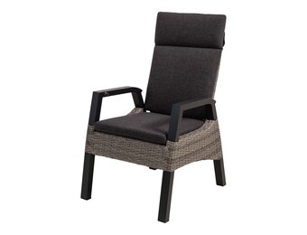 Lesli Living - Bistrostoel Treviso - Grijs - 61x78x106cm - Set van 2