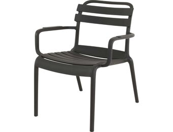 Lesli Living - Bistrostoel Torvi - Zwart - 65x69,5x76cm