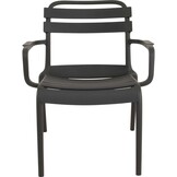 Lesli Living - Bistrostoel Torvi - Zwart - 65x69,5x76cm