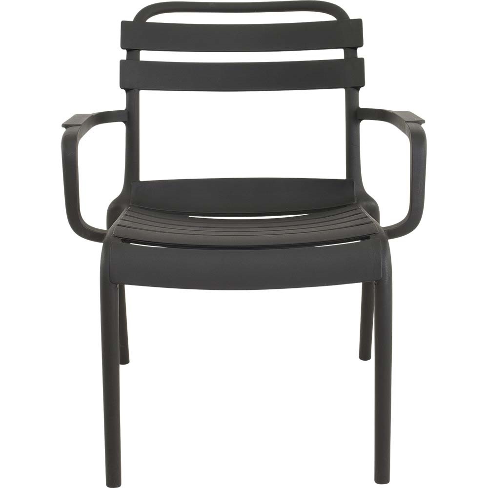 Lesli Living - Bistrostoel Torvi - Zwart - 65x69,5x76cm