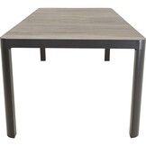 Lesli Living - Tuintafel Castilla - Antraciet - 220x100x74cm