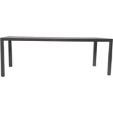 Lesli Living - Tuintafel Castilla - Antraciet - 220x100x74cm