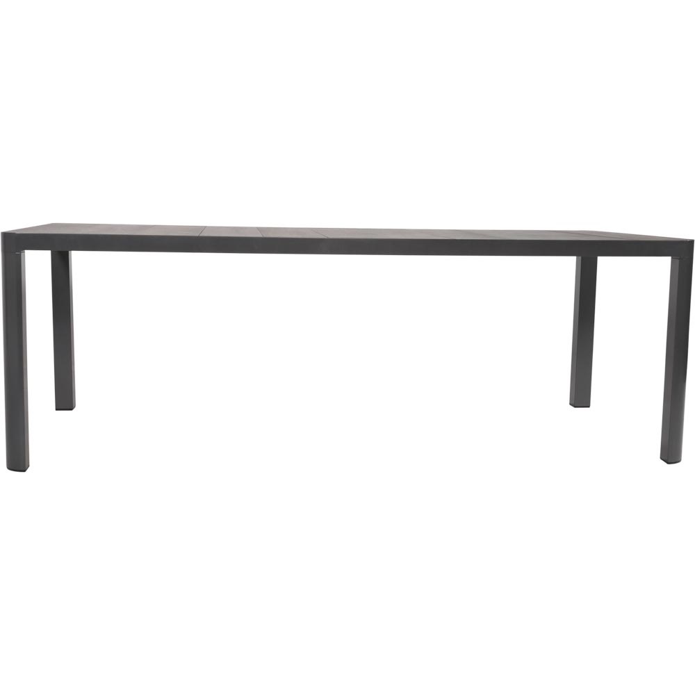 Lesli Living - Tuintafel Castilla - Antraciet - 220x100x74cm