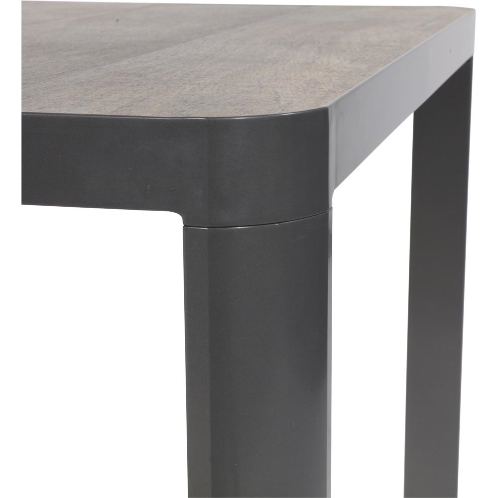 Lesli Living - Tuintafel Castilla - Antraciet - 220x100x74cm